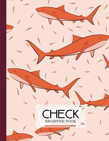 check register book check register book sharks cover check and debit card register 120 pages size 8 5 x 11