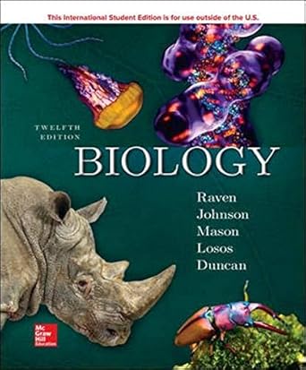 biology 12th edition peter raven ,george johnson ,kenneth mason ,jonathan losos ,tod duncan 1260565955,