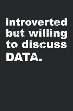 introverted but willing to discuss data 2023 planner weekly and monthly january to december yearly overview