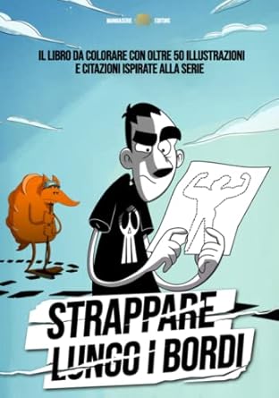 strappare lungo i bordi il libro da colorare con oltre 50 illustrazioni e citazioni ispirate alla serie 1st
