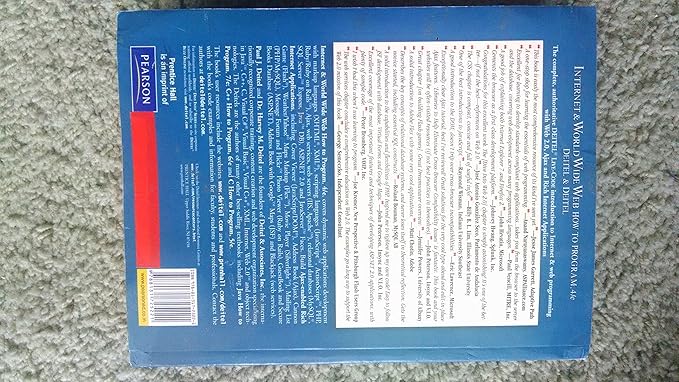 internet and world wide web how to program 4th edition paul deitel 0131752421, 978-0131752429