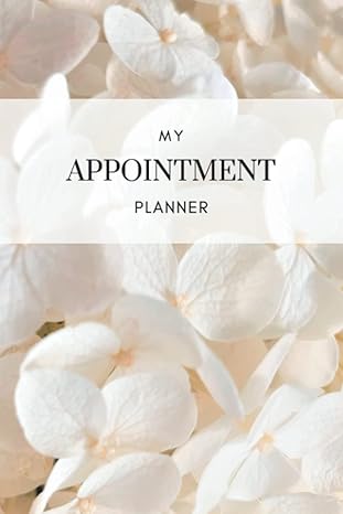my appointment planner beautiful planner for your daily appointments 1st edition the nina buelow press