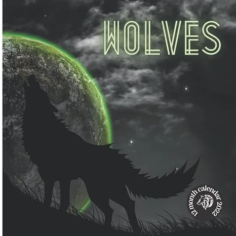 wolves calendar 2022 calendar 2022 wolves delux wolf photos monthly mini calendar 1st edition lucas roy