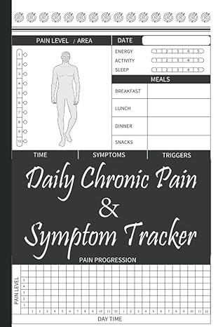 daily chronic pain and symptom tracker a planner to keep chronic daily pain and mood tracker medical gifts