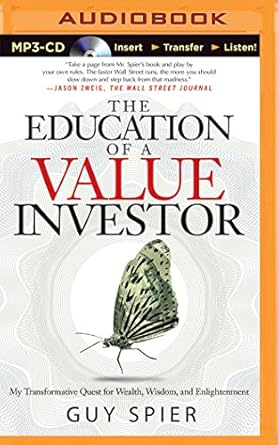 the education of a value investor unabridged edition guy spier ,malk williams 1501200593, 978-1501200595