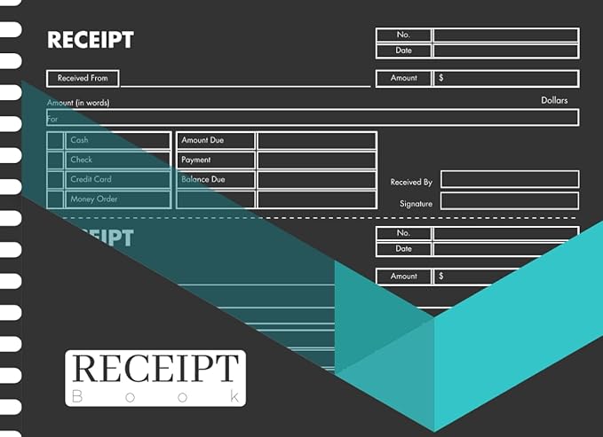 receipt book effortless organization for every purchase track store and manage your receipts 1st edition