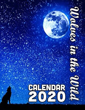 wolves in the wild calendar 2020 14 month desk calendar for people fascinated with wolves and pack animals
