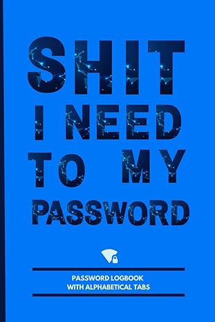 gifts for him who has everything internet password organizer keeper gag christmas present for men who want