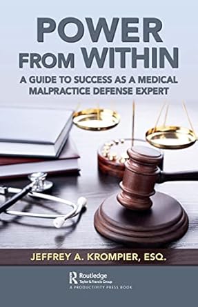 power from within 1st edition jeffrey a krompier esq 0367677377, 978-0367677374