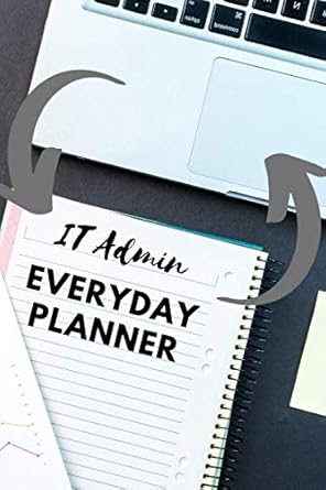 admin it everyday planner planner for it administrator with basic powershell examples work plan and make