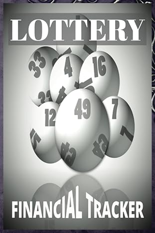 lottery financial tracker 100 pages lottery results and income tracker manage your winnings with ease 1st