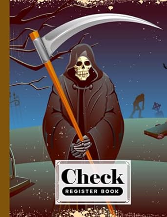 check register book halloween cover check register book a simple checking account transaction register 120