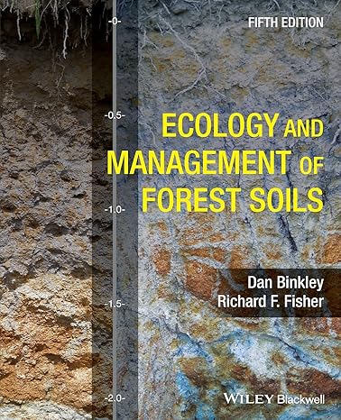 ecology and management of forest soils 1st edition dan binkley ,richard f fisher 1119455650, 978-1119455653