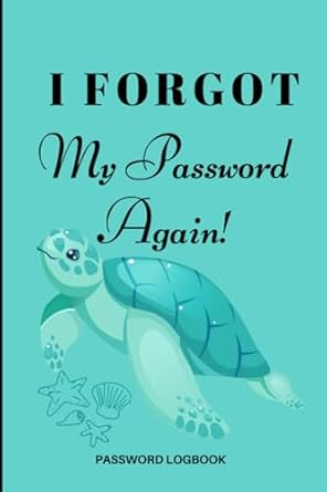 sea turtle gifts for women internet password logbook username and website address keeper book for who has