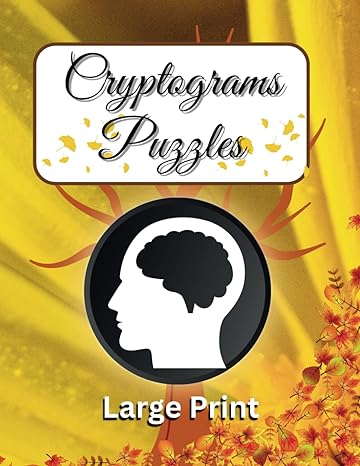 large print cryptograms 300 cryptograms puzzle book for adults large print large print cryptograms so no