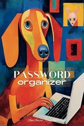 password organizer internet password notebook password journal password logbook for home and office use