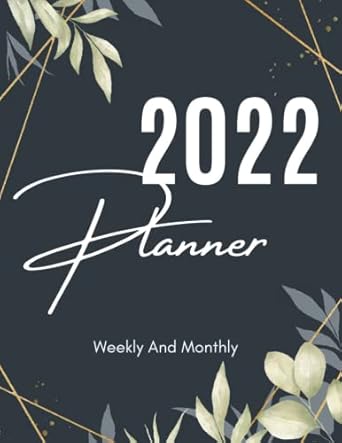 2022 planner weekly and monthly 8 5x11 large january to december calendar schedule organizer and appointment