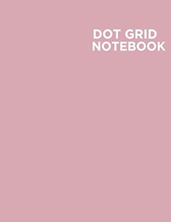 dot grid notebook dotted paper journal rose water cover design journal for graphing pad design book work book