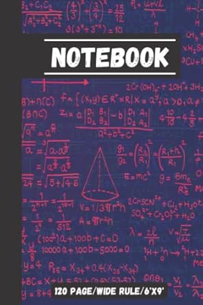notebook math applications in practice themed blank lined notebook 1st edition hak r publishing b0b3cgtggc