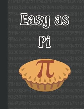 easy as pi lined composition notebook 1st edition ivelish press 979-8424824418