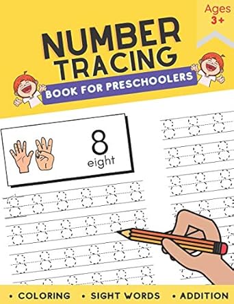 number tracing book for preschoolers lots of fun number tracing books for kids ages 3 5 number tracing