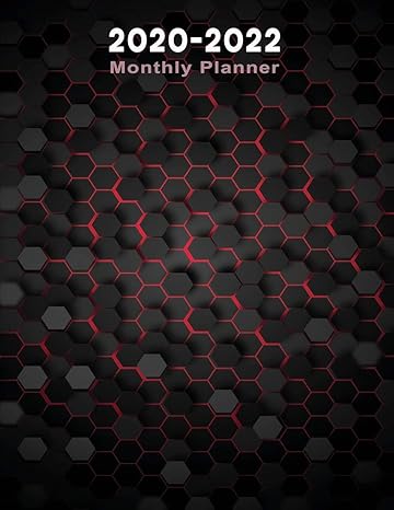 2020 2022 monthly planner three years diary scheduler and organizer for work and personal use with notes