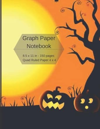 haloween paper notebook model 3 grid paper notebook with haloween grid paper for math kids students quad