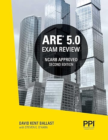 ppi are 5 0 exam review all six divisions comprehensive review manual for the ncarb are 5 0 exam 2nd edition