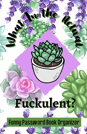 what in the actual fuckulent funny password book organizer small internet security password keeper indexed