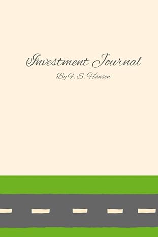 investment journal fundamental analysis checklist 1st edition frederik s hansen b0c6vv819f