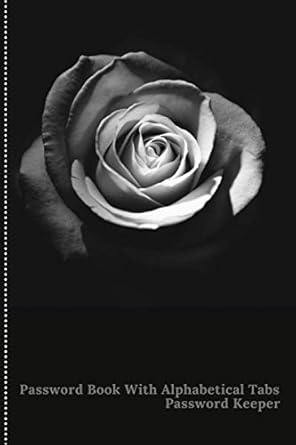 password log book internet login keeper alphabetical password notebook to protect usernames and passwords a