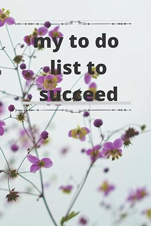 my to do liste to succeed daily weekly monthly cleaning planner chores with ease to do checklists for