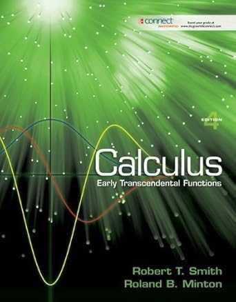student solutions manual for calculus early transcendental functions 4th edition by smith robert published by