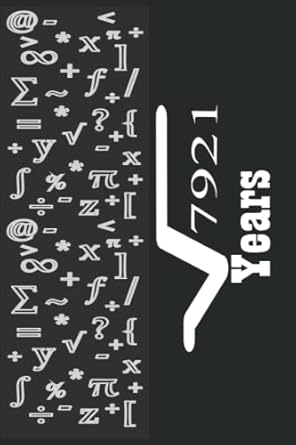 square root of 7921 funny 89th birthday journal present/ 89 years old anniversary gift for math teachers