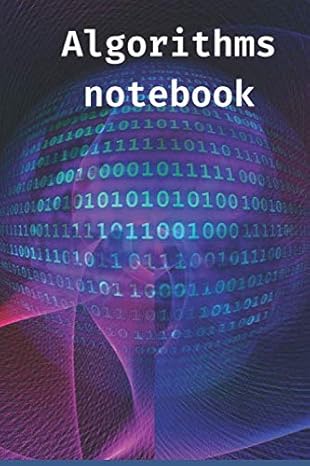 algorithm notebook lined journal to write in programmer coding notes nerd notebook / journal 1st edition