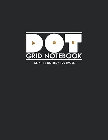 dot grid notebook blank dotted grid paper notebook for kids students adults 120 dotted pages 8 5 x11 soft