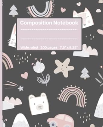 composition notebook wide ruled 200 pages 7 5 x 9 25 1st edition simona p b0b45jjrwp