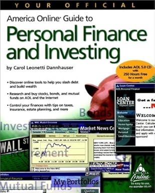 your official america online guide to personal finance and investing 1st edition carol leonetti dannhauser