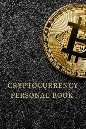 cryptocurrency personal book notebook cryptocurrency wallet passwords wallet recovery phrases 1st edition