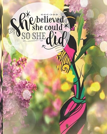 she believed she could so she did women day to day academic inspirational 2020 dated weekly monthly calendar