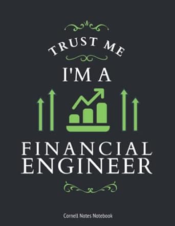 cornell notes notebook for financial engineers college ruled and graph paper pages notebook for students and