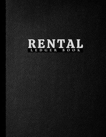 rental ledger book rental property manager journal to keep track rent payments 1st edition daniel moskal
