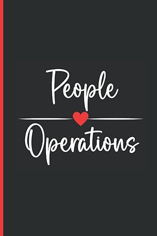 people operations notebook 6x9 journal lined 120 pages for human resources professionals blank notebook for