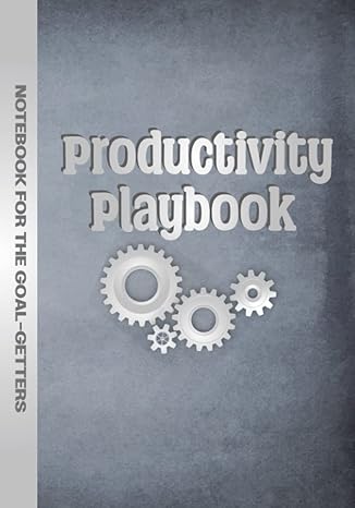 productivity playbook an ultimate employee gratitude notebook humorous and inspirational gift to boost your