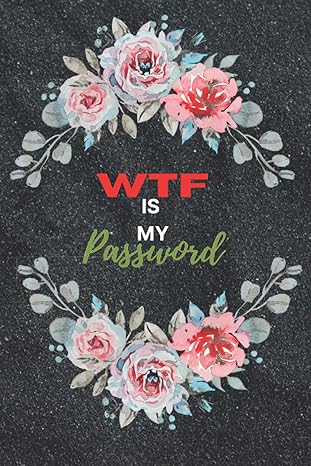 password book with alphabetical tabs a z wtf is my password funny organizer artistic abstract journal for men