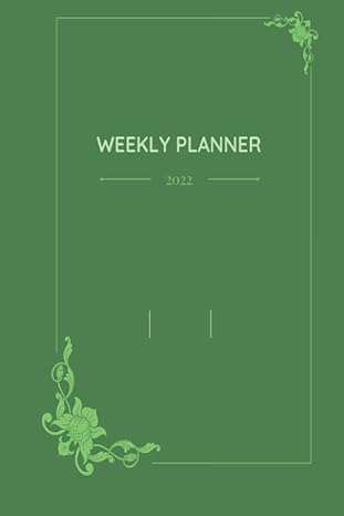 weekly planner 2022 lovely bats cover 2022 weekly/monthly agenda organizer book weekly planner 6x9 110pages
