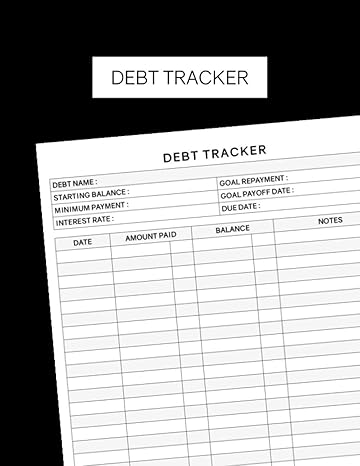 debt tracker help you track your progress towards becoming debt free 1st edition ron demy b08stlvmct,