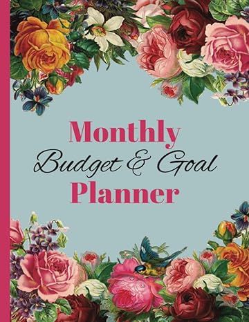 budget and goal planner easy cash budget planner notebook and list your goals journal monthly cash savings