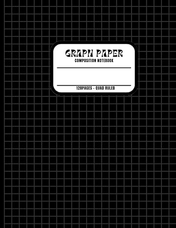 bunbee graphpaper mathematical composition notebook graph book all quad ruled 120pages 8 5 x 11 dim with dark