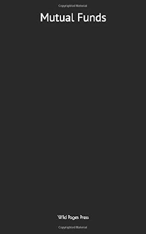 mutual funds small size notebook 5 x 8 inches glossy softcover 150 ruled pages 1st edition wild pages press